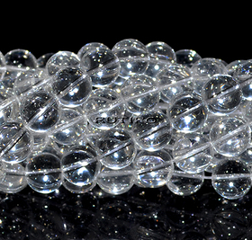 Бусины Clear 10мм, низка 33см (ок. 33шт)