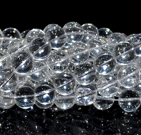 Бусины Clear 10мм, низка 33см (ок. 33шт)