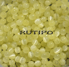 Бусина кошачий глаз ChampagneYellow, 3мм,шт