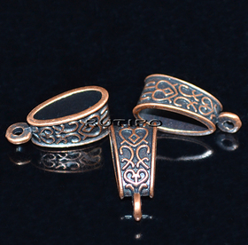 Держатель Antique copper 19*8*7мм, шт