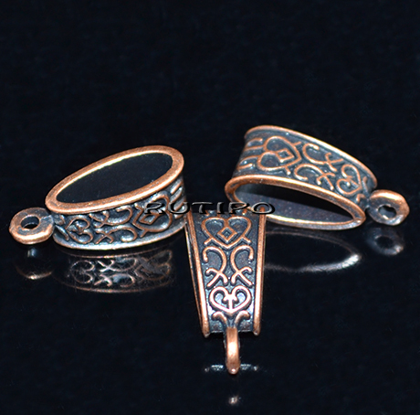 Держатель Antique copper 19*8*7мм, шт