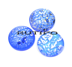Cabochon imitation dichroic glass, 16 * 6mm, pcs