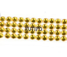 Scotch tape with Topaz rhinestones, 17 mm, reel