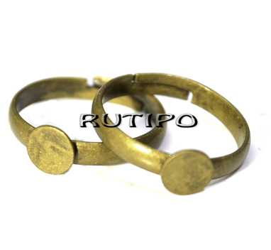 Кольцо Bronze, 6мм (р\к 17+),шт