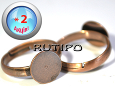 Кільце, 8мм (р\к 17+), 5шт(+5шт у подарунок)