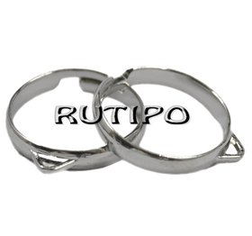 Колечко Platinum, 1ушко ,шт