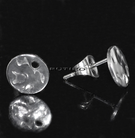 Studs with plugs Stainless Steel 12*8mm, pair