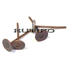 Пусеты Antique copper 5мм, пара