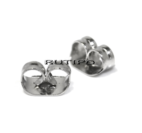 Stainless steel Ear Nuts 5*3mm, pair