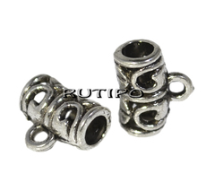 50шт, Держатели Antique Silver 11*10мм