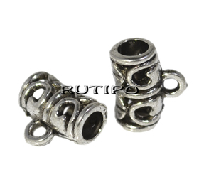 50шт, Тримачі Antique Silver 11*10мм