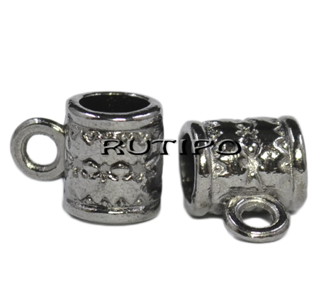 30шт, Тримачі Gunmetal, 10*8*7мм