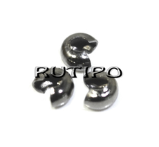 100шт, Кримпы Gunmetal 5мм