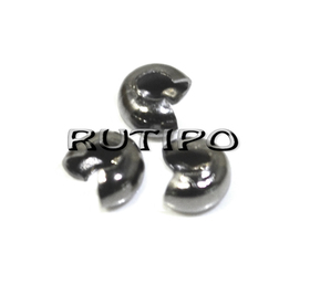 Crimp Gunmetal 5mm, 100pcs