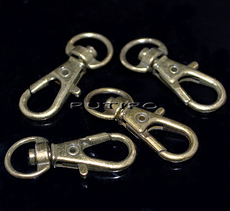 Swivel carabine Bronze, 32*12*5mm, piece