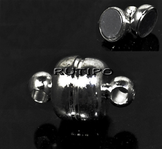 Застежка магнитная Gunmetal 11*7мм, шт