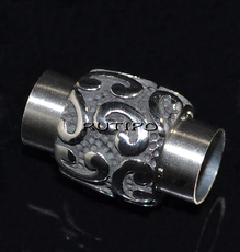 Magnetic clasp, Stainless Steel, 20*14mm (size 8mm), pcs.