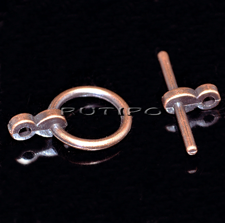 Toggle Antique copper 19*17mm, piece