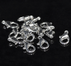 Carabine Platinum color, 10*6mm, pcs
