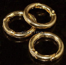 Застібка кругла Golden, 25*4мм, шт