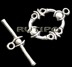 Тогл Antique Silver 30*20мм, шт