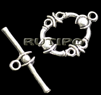 Тогл Antique Silver 30*20мм, шт