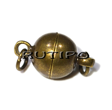 Застібка магнітна Bronze 14*8мм, шт