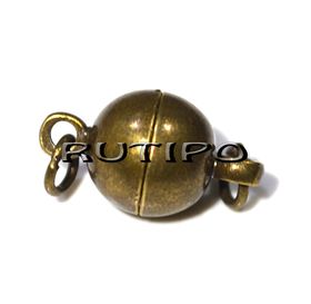 Застежка магнитная Bronze 14*8мм, шт