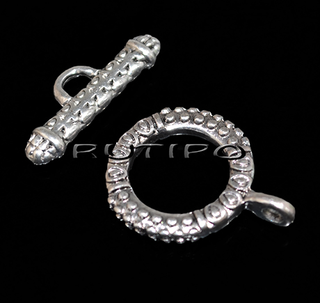 Тогл Antique Silver 24*23мм, шт