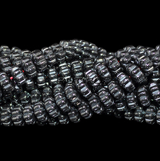 Hematite Beads, 7.5-4.5mm, about 47pcs/strand