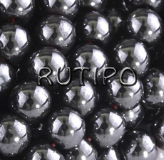 Hematite bead, 10mm, pcs