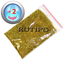 Glitter hologram, packing 4.5g, 5pcs(+5pcs as a gift)