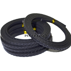 Шнур ПУ кожа Black 5*2мм, 1.2м
