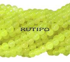 Tinted Jadeite bead 4mm, pcs