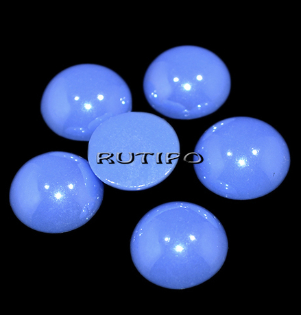 Кабошон керамический Blue 14*5мм, шт