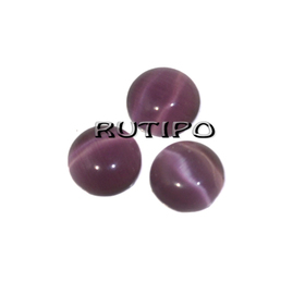 Кабошон кошачий глаз Purple, 6мм,шт