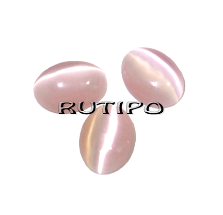 Кабошон кошачий глаз Plum, 8*6мм,шт