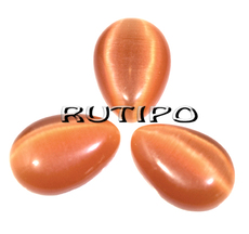 Cabochon cat's eye drop, 13*8mm, pcs