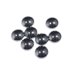Cabochon Hematite 6*2mm, pcs.