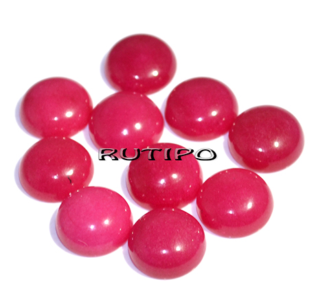Кабошон Жадеит Magenta, 12*5мм, шт