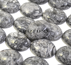 Cabochon Oceanic Jasper 20*15*7mm, pcs