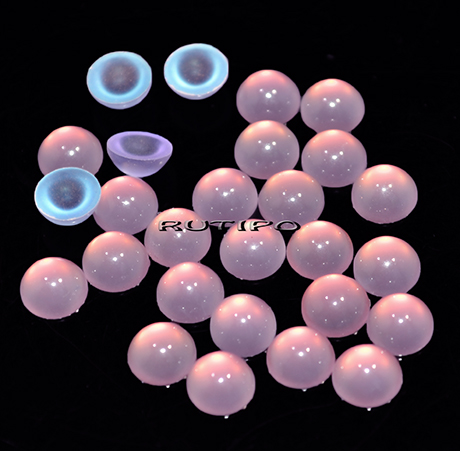 Кабошон Multicolor-Plum 5.5-6*3мм, шт
