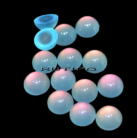 Кабошон Multicolor-blue 8*4мм, шт