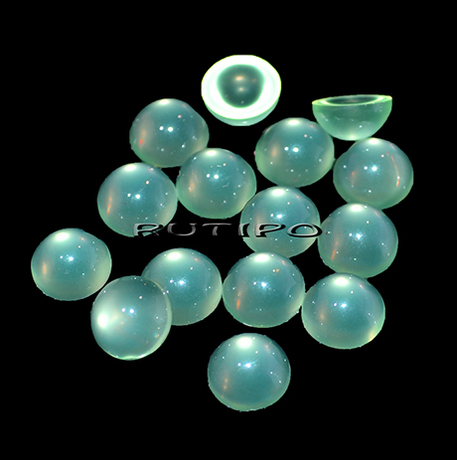 Кабошон LightGreen 8*4мм, шт