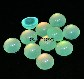 Кабошон Multicolor-cyan 10*5мм, шт