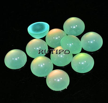 Кабошон Multicolor-cyan 10*5мм, шт