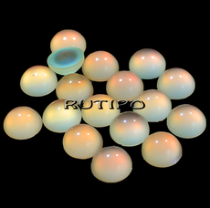 Кабошон Multicolor-YellowGreen 10*5мм, шт