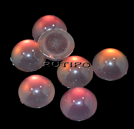 Кабошон Multicolor-purple 12*6мм, шт