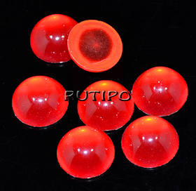 Кабошон Red 12*6мм, шт