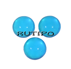 Cabochon blue 14 * 6mm, pcs